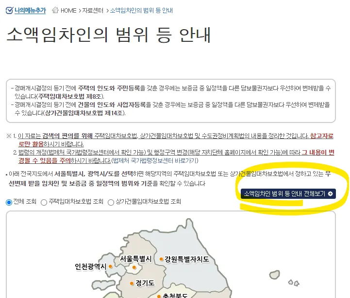 소액임차인 최우선변제금액 딱 4가지만 확인하세요 - 이미지 3