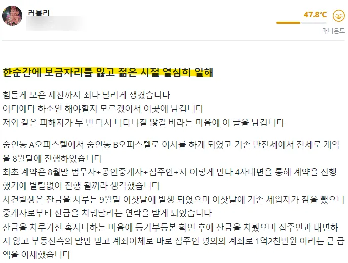 당근 부동산 직거래? 하루 만에 전재산을 잃었습니다 - 이미지 2