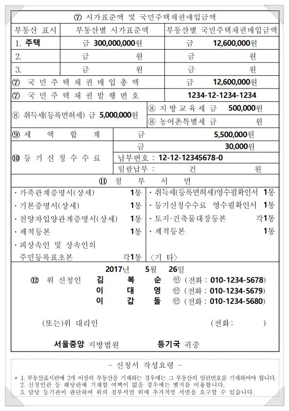 상속등기 필요서류, 서두르다 증여세와 빚 폭탄을 맞게 됩니다 - 이미지 3