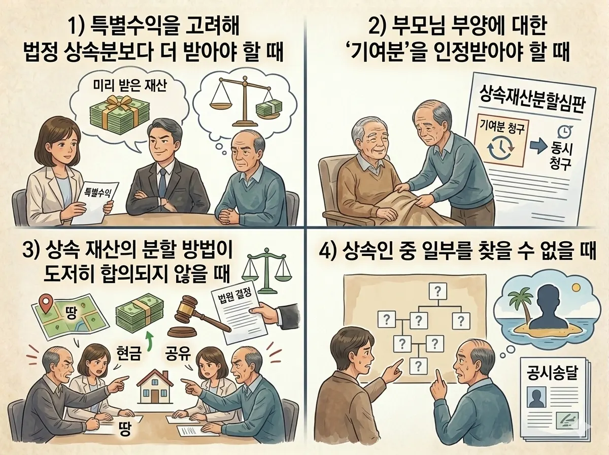 상속재산분할심판, 소송 절차 A부터 Z까지 총정리(변호사 작성) - 이미지 2