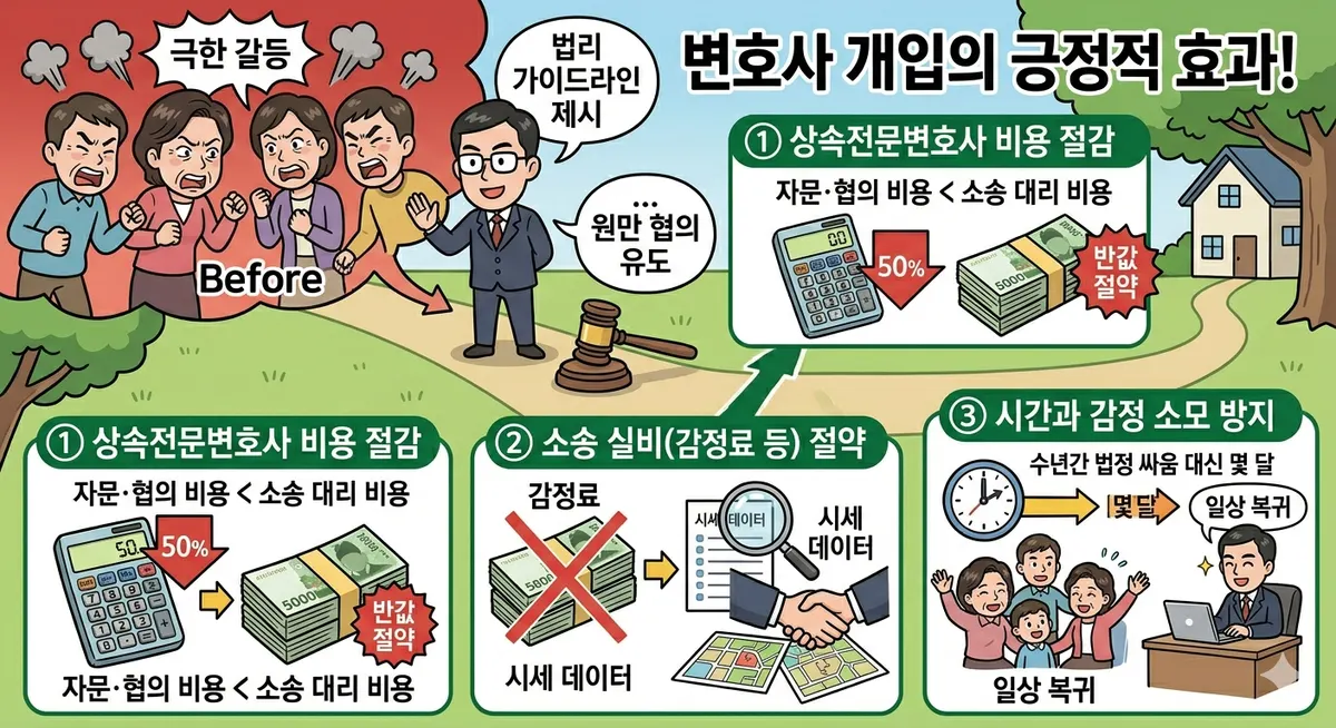 상속전문변호사 비용, 선임이 오히려 손해가 되는 케이스는? - 이미지 2