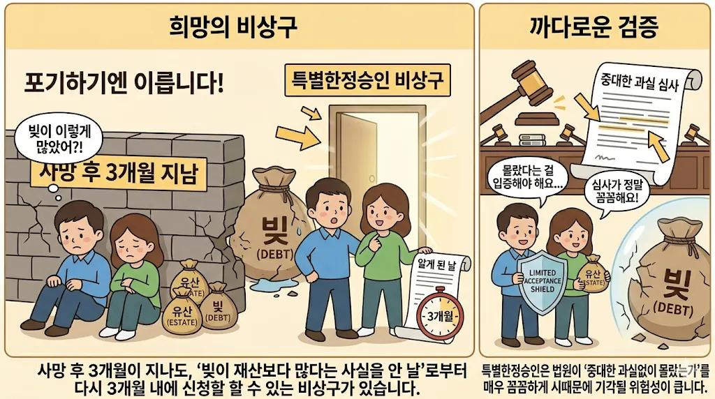 특별한정승인 받고도 빚쟁이가 되어있는 이유? - 이미지 1