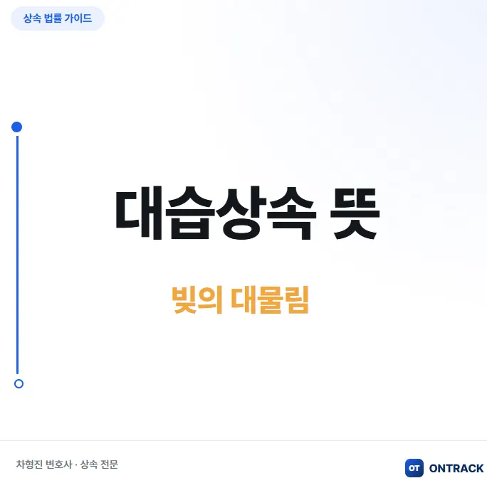 대습상속 뜻과 요건, 빚 대물림까지 막아야 하는 이유 - 이미지 3
