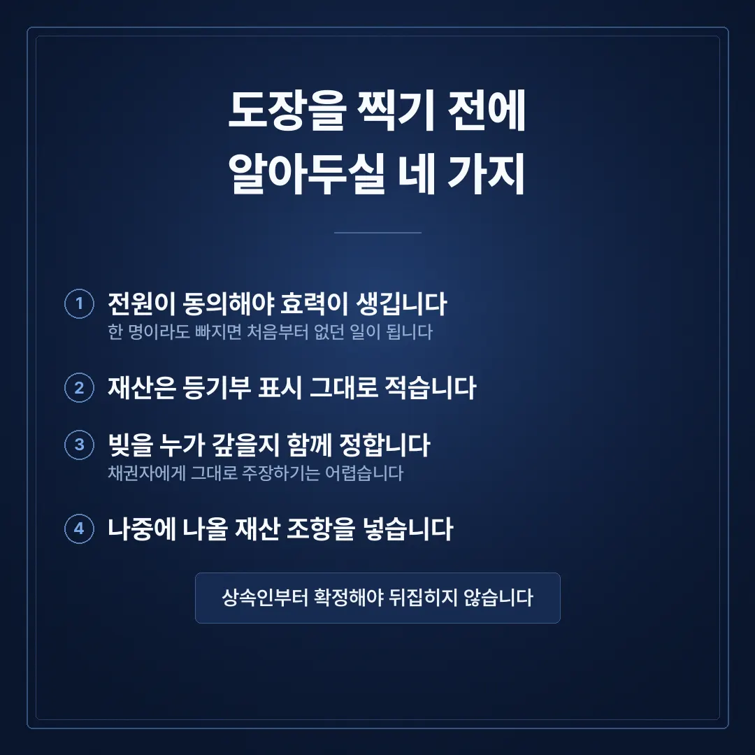 상속재산분할협의서, 도장을 찍기 전에 반드시 확인해야 할 것들 - 이미지 2